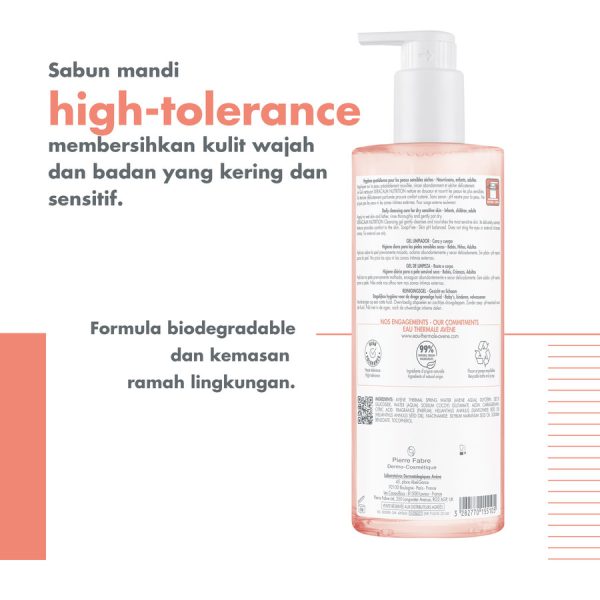 Avène Xeracalm Nutrition Cleansing Gel - Image 2